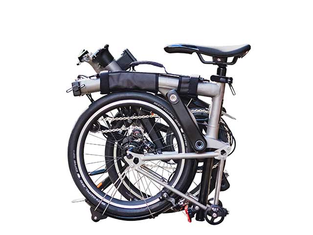 【BPキャリーハンドル】T-Line Brompton 専用 持ち手 フレームカバー ショルダーベルト付 傷付き防止 日本製 No.5126