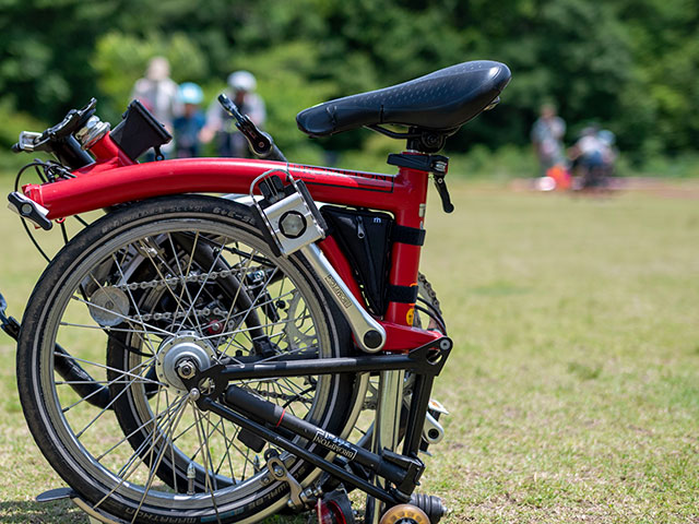 【サンカクバッグ for Brompton】フレームバッグ ナイロン製 小物入れ 日本製 No.5129