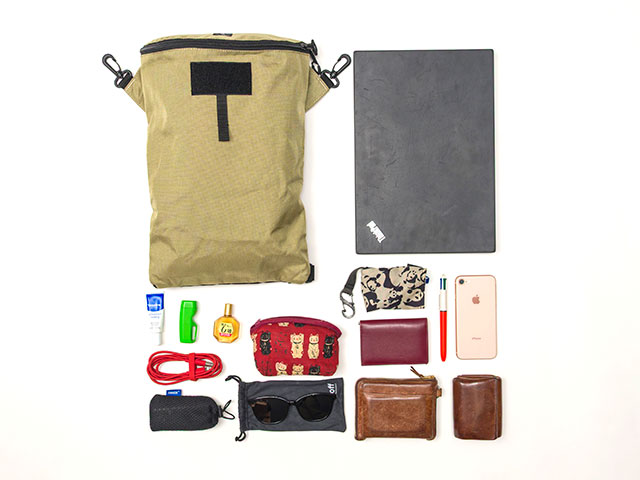 【ロールアウトバッグ】容量可変 ボディバッグ ハンドルバッグ ロード クロスバイク ミニベロ  No.5147