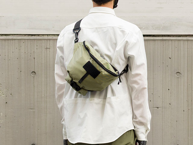 【ロールアウトバッグ】容量可変 ボディバッグ ハンドルバッグ ロード クロスバイク ミニベロ No.5147