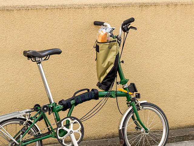 【ロールアウトバッグ】容量可変 ボディバッグ ハンドルバッグ ロード クロスバイク ミニベロ No.5147