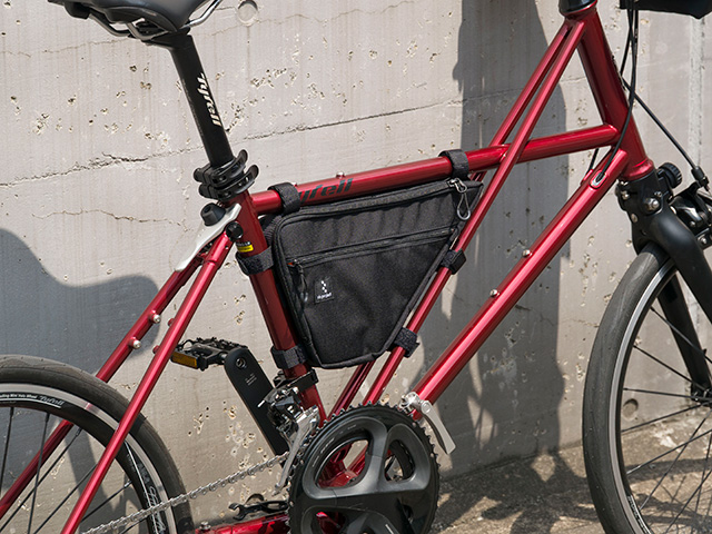 【フレームバッグ】Tyrell Slant Frame用 グラベル・ロード・クロスバイク対応 日本製 No.5150