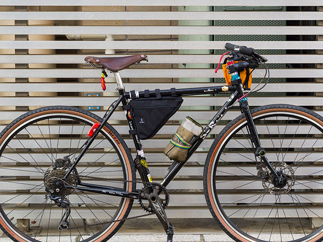 【フレームバッグ】Tyrell IVE用 グラベル・ロード・クロスバイク対応 日本製 No.5154