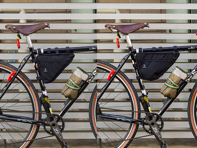 【フレームバッグ】Tyrell IVE用 グラベル・ロード・クロスバイク対応 日本製 No.5154