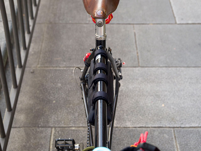 【フレームバッグ】Tyrell IVE用 グラベル・ロード・クロスバイク対応 日本製 No.5154