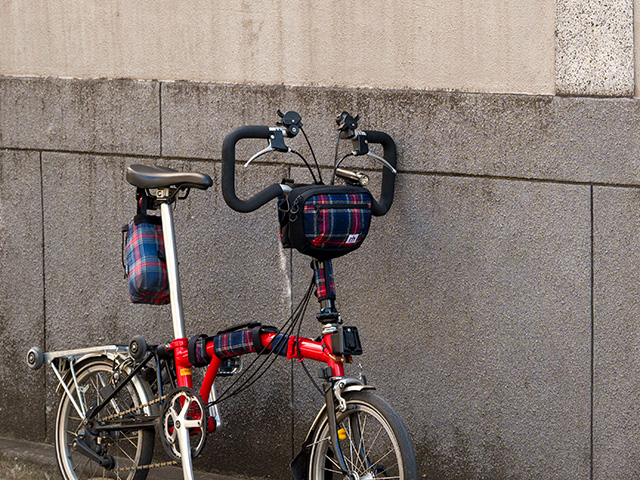 【2WAYハンドルバッグ ツイード】ショルダー&ハンドルバッグ ロード クロスバイク ミニベロ No.5158 日本製