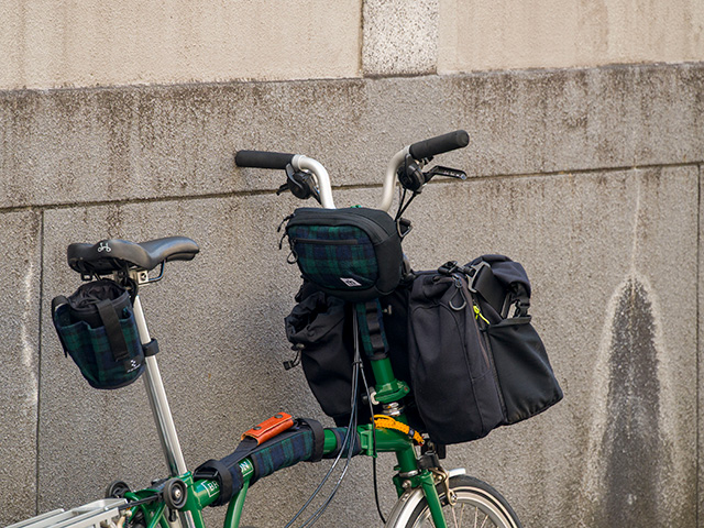 【2WAYハンドルバッグ ツイード】ショルダー＆ハンドルバッグ ロード クロスバイク ミニベロ No.5158 日本製