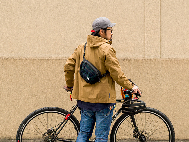 【2WAYハンドルバッグ ツイード】ショルダー＆ハンドルバッグ ロード クロスバイク ミニベロ No.5158 日本製