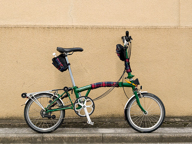 【BPステムパッドツイード】ブロンプトン用 ステムカバー 転倒からフレームを保護 日本製 No.5162【ネコポス対応】