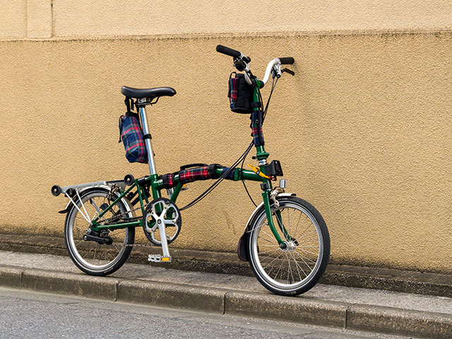 【ショートフレームパッド ツイード】トップチューブカバー 傷付き防止 ドレスアップ 日本製 No.5163【ネコポス可】