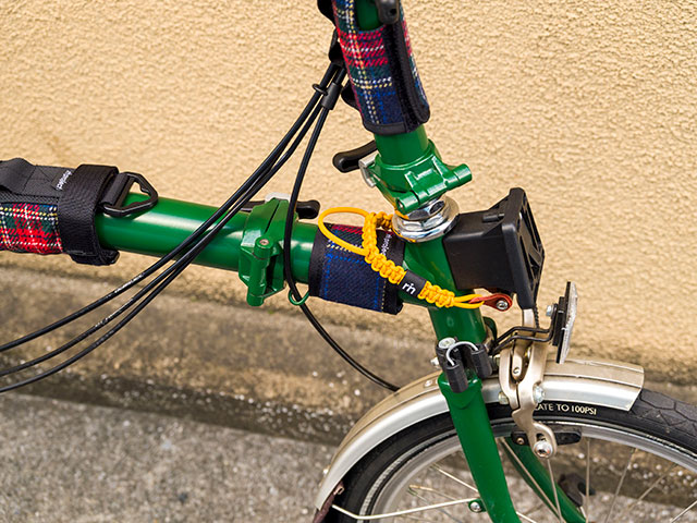 【ショートフレームパッド ツイード】トップチューブカバー 傷付き防止 ドレスアップ 日本製 No.5163【ネコポス可】