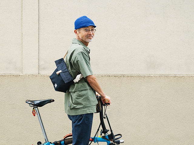 ライディング時の使用イメージ