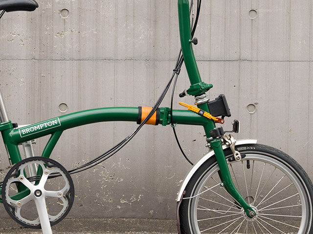 【ショートフレームパッド】ナイロン 素材 ブロンプトン用 傷付き防止 日本製 No.5169【ネコポス可】