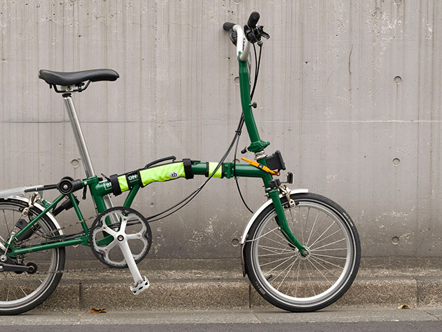 【ショートフレームパッド】ECOPAK? 軽量・高強度 素材 ブロンプトン用 傷付き防止 日本製 No.5170【ネコポス可】