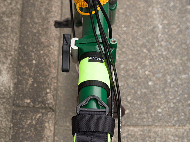 【ショートフレームパッド】ECOPAK? 軽量・高強度 素材 ブロンプトン用 傷付き防止 日本製 No.5170【ネコポス可】