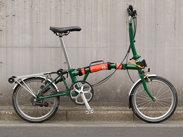【BPキャリーハンドル】ECOPAK ブロンプトン用 持ち手 トップチューブカバー ショルダーベルト付 傷付き防止 日本製 No.5171