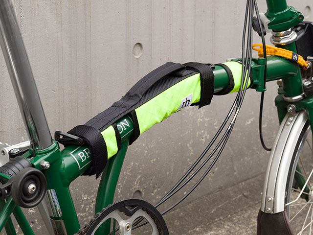 【BPキャリーハンドル】ECOPAK ブロンプトン用 持ち手 トップチューブカバー ショルダーベルト付 傷付き防止&nbsp; 日本製 No.5171