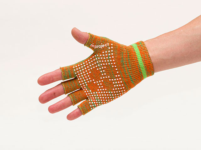 和紙グローブ】和紙繊維 x COOLMAX(R) ハーフフィンガー 吸汗速乾 日本