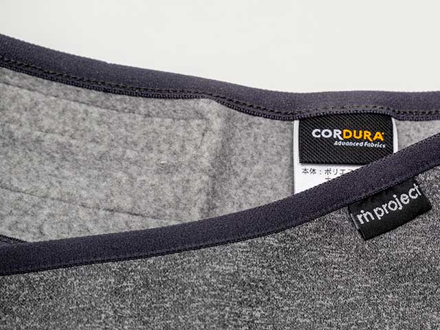 【ネックウォーマー CORDURA(R)フリース】摩擦に強く暖かい ヘルメット装着時もベルクロで簡単着脱 日本製 No.8048【ネコポス対応】