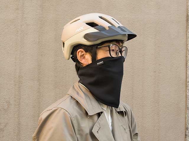 【ネックウォーマー CORDURA(R)フリース】摩擦に強く暖かい ヘルメット装着時もベルクロで簡単着脱 日本製 No.8048【ネコポス対応】